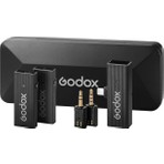 Godox Movelink Mini Kablosuz Mikrofon Kit2 (Apple Uyumlu / Siyah)