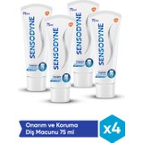 Sensodyne Onarım ve Koruma 75 ml Diş Macunu 4'lü