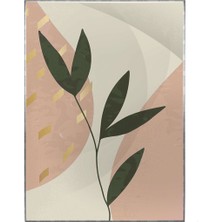 SHOP365 Yapraklar ve Şekiller Modern Poster P-001190