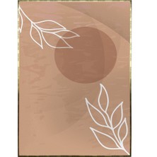 SHOP365 Yapraklar ve Şekiller Modern Poster P-001217