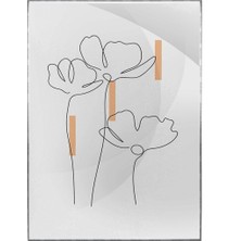 SHOP365 Doğa Çiçek Kuş Illüstrasyon Poster P-001339