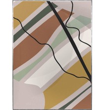 SHOP365 Bitki Yapraklar ve Şekiller Modern Poster P-002384
