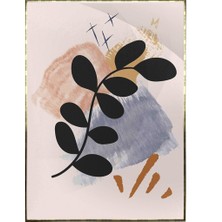 SHOP365 Yapraklar ve Şekiller Modern Poster P-003099