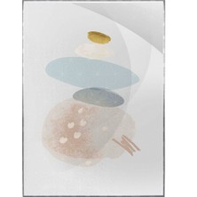 SHOP365 Şekiller Modern Karışık Renkler Modern Poster P-002974