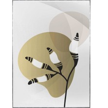 SHOP365 Doğa Bitki Modern Illüstrasyon Poster P-002619