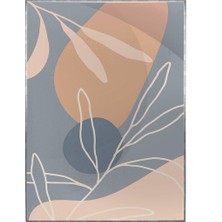 SHOP365 Bitki Yapraklar ve Şekiller Modern Poster P-002799