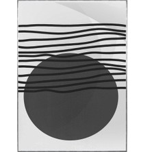 SHOP365 Toprak Renk Tonları Şekil Tasarım Modern Poster P-002813