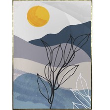 SHOP365 Manzara ve Bitkiler Illüstrasyon Modern Poster P-003297