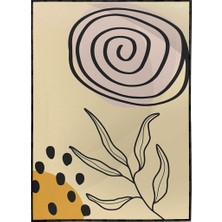 SHOP365 Yapraklar ve Şekiller Modern Poster P-003264
