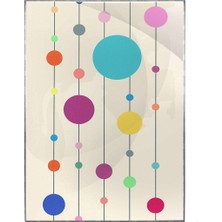 SHOP365 Geometrik Şekiller Tasarım Çizim Modern Sanat Tuval Poster P-003519