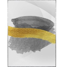 SHOP365 Şekiller Fırça Darbeleri Modern Dekoratif Poster P-003154