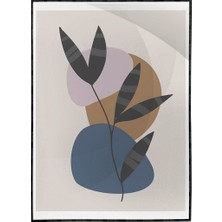 SHOP365 Botanik Şekiller Modern Poster P-003733