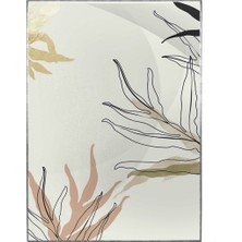 SHOP365 Bitki Yapraklar ve Şekiller Modern Poster P-004050