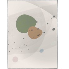 SHOP365 Doğa Sanatsal Çizimler Modern Poster P-004105