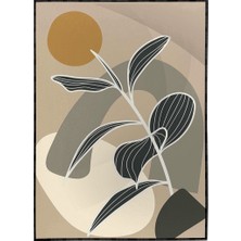 SHOP365 Doğa Sanatsal Çizimler Modern Poster P-004176