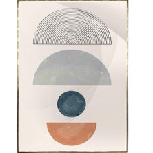 SHOP365 Şekiller Desenler Çizgiler Modern Tasarım Poster P-004195