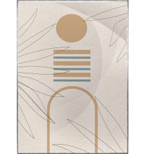 SHOP365 Şekiller Karışık Renkler Modern Poster P-004333