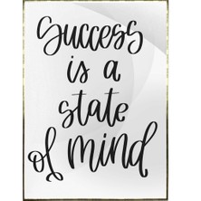 SHOP365 Success Is A State Of Mind Ingilizce Motivasyon Yazı Poster P-000381