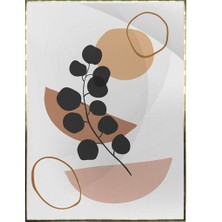 SHOP365 Bitki Yapraklar ve Şekiller Modern Poster P-000698
