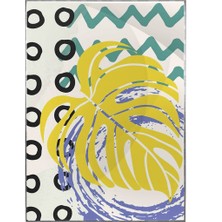SHOP365 Palmiye Yaprağı Şekiller Modern Poster P-001626
