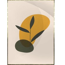 SHOP365 Bitki Yapraklar ve Şekiller Modern Poster P-001276