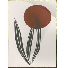 SHOP365 Bitki Yapraklar ve Şekiller Modern Poster P-002253