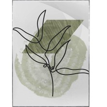 SHOP365 Bitki Yapraklar ve Şekiller Modern Poster P-003212