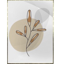 SHOP365 Doğa Bitki Modern Illüstrasyon Poster P-002623