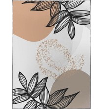 SHOP365 Bitki Yapraklar ve Şekiller Modern Poster P-003606