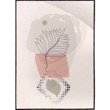 SHOP365 Doğa Çiçek ve Şekiller Açık Renkler Modern Poster P-004314