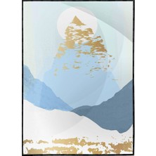 SHOP365 Ay Güneş ve Toprak Renkleri Modern Poster P-001714