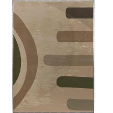 SHOP365 Toprak Renk Tonları Tasarım Modern Poster P-001468