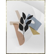 SHOP365 Bitki Yapraklar ve Şekiller Modern Poster P-002718