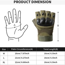 Masterr Savaş Eğitimi Eldivenleri Green-M (Yurt Dışından)