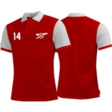 Offside Clothes Arsenal - Gunners Retro Polo Tişört