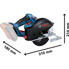 Bosch Gkm 18 V-50 Akülü Metal Kesme Makinası 18 Volt (Akü ve Şarj Aleti Hariç)