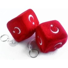 Peluş 2li Ayyıldız Zar