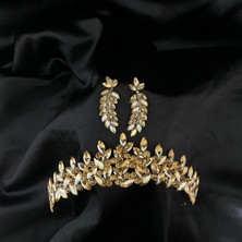 Luxury Wedding Accessories Subya Altın Takı Seti