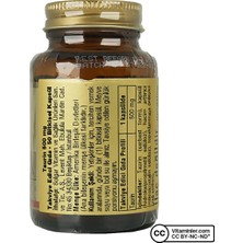 Solgar Taurin 500 Mg 50 Kapsül