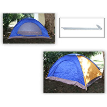 Magi Toptan Kolay Kurulumlu Kamp Çadırı 3 - 4 Kişilik -Taşıma Çantalı