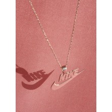 Nida Jewelry 925 Ayar Gümüş Nike Kolye