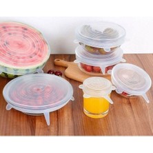 Akcakese Silikon Streç Kapağı 6 Lı Kapak Set