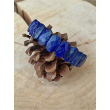 NehirTaş Sertifikalı   Özel Kesim Lapis Lazuli Bileklik