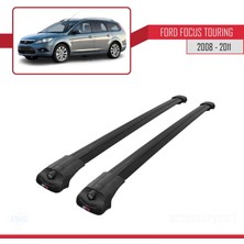 AccessoryPart Ford Focus Tourıng 2008-2011 Arası ile Uyumlu Ace-1 Ara Atkı Tavan Barı Siyah