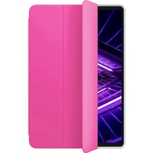 Microsonic Lenovo Tab M10 3.nesil 10.1`` Kılıf (TB-328F) Slim Translucent Back Smart Cover Pembe