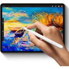 Baseus 130MAH Şarjlı Yedek Uçlu Kapasitif Kalem Tablet Kalemi Dokunmatik Kalem iPad Pro Ipad 6 7 8 Uyumlu