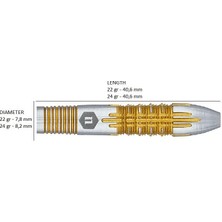 Unicorn Pro-Tech Style 1 % 90 Tungsten Çelik Uçlu Dart Oku