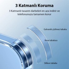 Baseus Kamera Korumalı Seramik Cam Kılıf Iphone 14 Plus Kılıf ve Ekran Koruyucu Ful Set Ultra Koruma