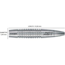 Unicorn Sigma x Cross Tip Champonship % 95 Tungsten Çelik Uçlu Dart Oku