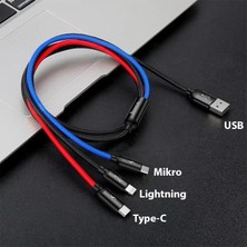 Baseus Dijital Göstergeli 4.8A 24W Çift USB Girişli Çakmaklık ve 1.2 Metre 3in1 Şarj ve Data Kablosu